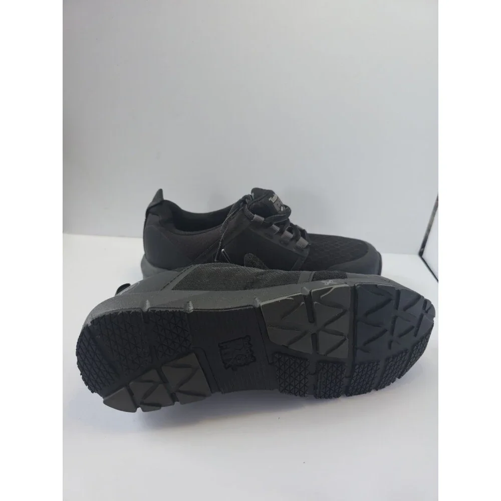 Timberland PRO unisex Sz 8M Black Steel Toe Work Shoes Anti-Fatigue SR Sneakers